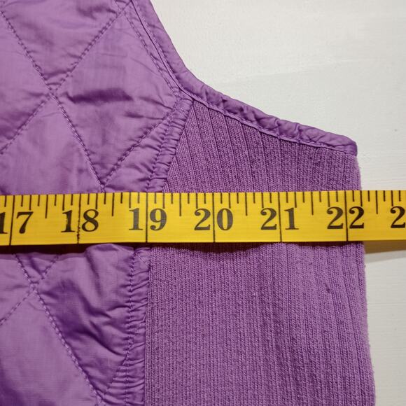 L.L Bean Women Full ZIp Up Fleece Outdoor Layer Vest - Picture 4 of 7